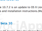 Apple rilascia nuova build 10.7.2 Lion iCloud beta sviluppatori