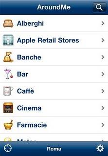 Le informazioni al luogo in cui ti trovi con AroundMe vers 4.2.3