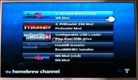 how to install wii mod batch definition