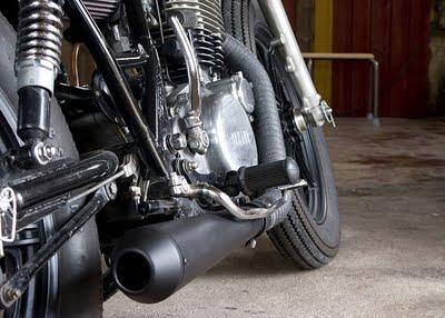 Yamaha SR 400 Bobber by recyclemotorcycle