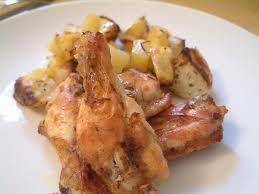 Pollo al forno con patate e verdure LIGHT