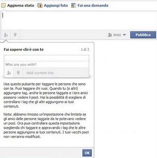 Facebook: nuove impostazioni di Privacy