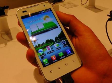 LG Optimus Dual presentato nella versione in bianco! [IFA Berlino 2011]