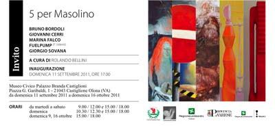 “5 per Masolino” Museo Civico di Castiglione Olona a cura di Rolando Bellini