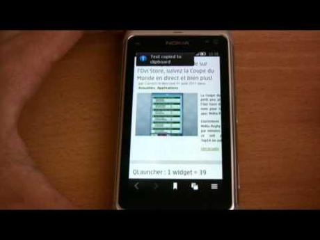 0 Copia Incolla su Symbian Belle [Video]