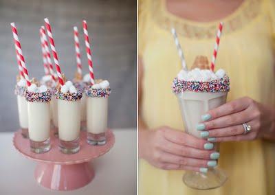 Mini Milkshakes