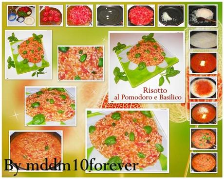 RISOTTO AL POMODORO E BASILICO