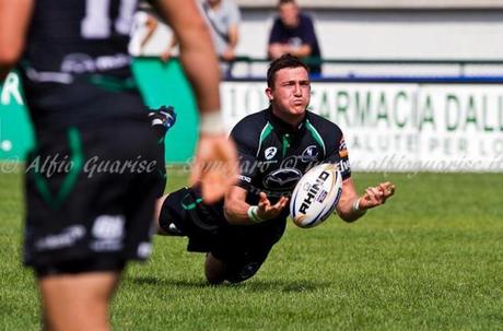 Fotogallery: Alfio Guarise alla “prima” trevigiana di Pro12