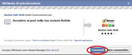 2 Antivirus per Facebook by Norton Antivirus