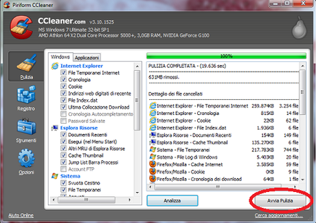 Pulire il computer sfruttando al meglio Ccleaner