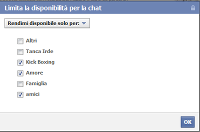 Facebook: rendersi visibili solo per alcune persone