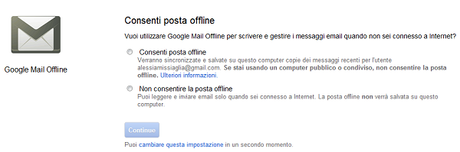 Da oggi puoi utilizzare Gmail, Google Calendar e Google Docs Offline