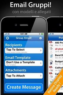 Email Gruppi!, Mail con Allegati, Foto, vCard e molto altro