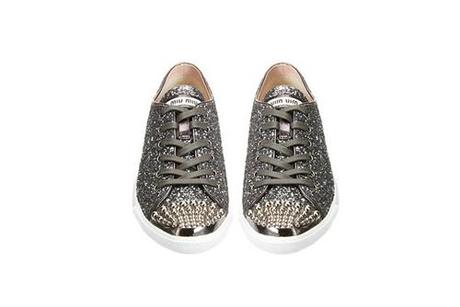 OBCJECT OF DESIRE | Miu Miu glitter sneakers