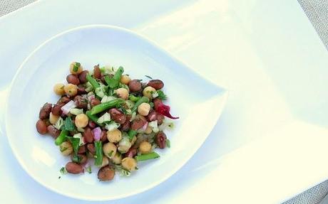 Insalata di Tre Fagioli Americana- Cotti a pressione insieme!