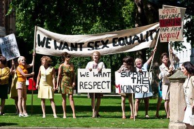 We want sex... equality