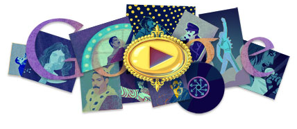 Un doodle per il compleanno di Freddy Mercury