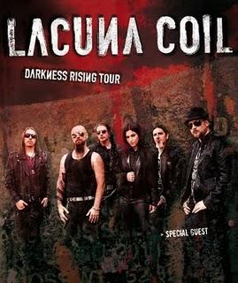 Lacuna Coil - Annunciato Tour italiano (8 date) ad ottobre 2011