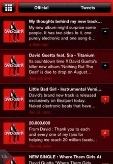 David Guetta Life, l'applicazione ufficiale per iPhone,iPad o iPod touch.