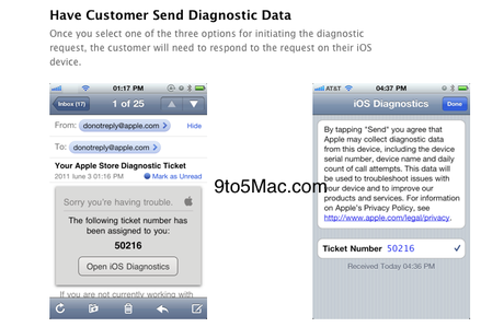 iOS Diagnostic Apple iPhone riduce i tempi di assistenza su iDevice : Ecco come funziona