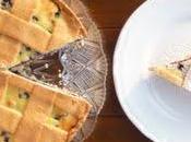 Crostata mirtilli ricotta