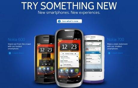 Symbian Belle Nokia apre un nuovo sito ufficiale per i Nokia Nokia 600, 700 e 701