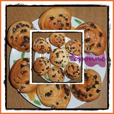 GIRELLE CON GOCCE DI CIOCCOLATO