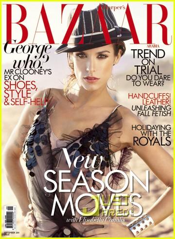 Elisabetta Canalis su Harper's Bazaar Arabia foto e backstage: il suo urlo si sente anche in Oriente