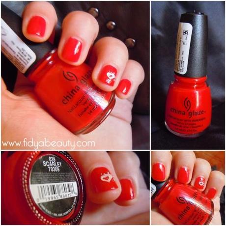 Rosso Scarlatto di China Glaze!