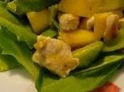 Insalata mango, avocado pollo