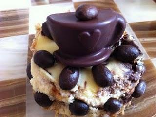 CHEESECAKE AL CAFFE' E CIOCCOLATO