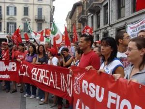 sciopero generale cgil protesta