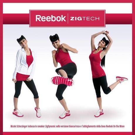 Nicole Scherzinger indossa Reebok ZigTech