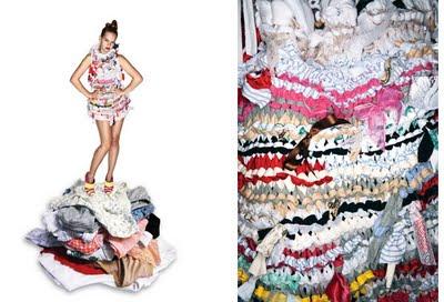 Antoine Peters realizza 'Knickers Dress' per il progetto Object Abuse al Design Festival di Londra