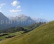 Piz Grevasalvas 2932 m - Vista sul paesino di Grevasalvas