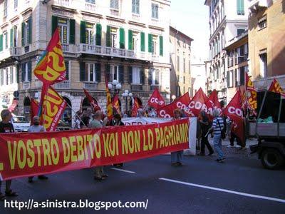 GENOVA -SCIOPERO GENERALE 6 SETTEMBRE 2011 - galleria di immagini