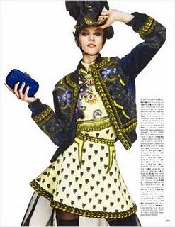 Aymeline Valade by Giampaolo Sgura for Vogue Nippon