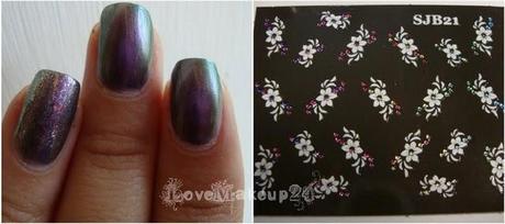 Tutorial Nail Art - Camaleonte (for my Birthday!!!)