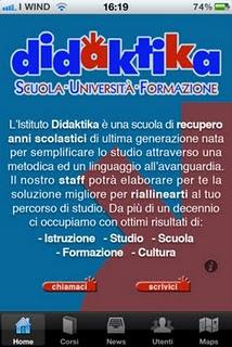 iDidaktika,l’App ufficiale dell’Istituto scolastico Didaktika