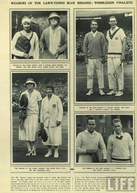 Vintage tennis