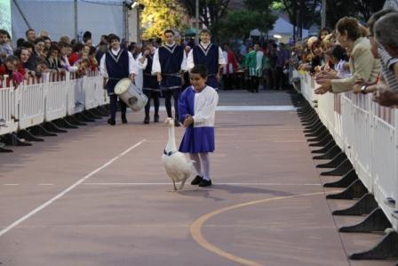 La corsa delle oche al Palio della Rocca di Serra Sant'Abbondio