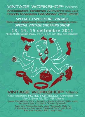 Tendenze moda Vintage Workshop® Milano: la ricerca dal passato per la moda futura