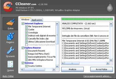 CCleaner CCleaner: velocizzare il Pc pulendolo a fondo e riparando gli errori di registro