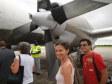 Salendo su un'aereo Chathams Pacific - Tonga