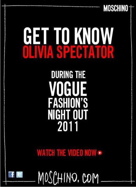 Vogue Fashion’s Night Out 2011: Moschino e la sua deliziosa shopping bag