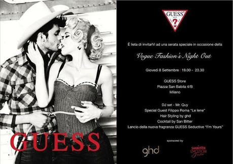 Vogue Fashion’s Night Out 2011: Ghd loves Guess