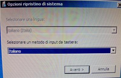 Windows 7: Creare un disco di ripristino di sistema