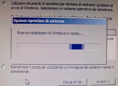 Windows 7: Creare un disco di ripristino di sistema