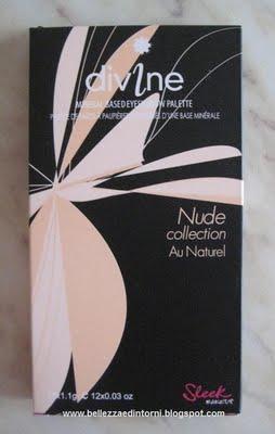 Nuova Palette Sleek Nude Collection Au Naturel