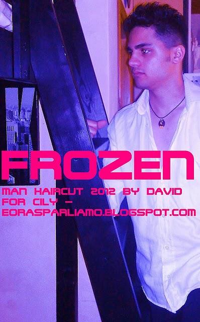 capelli uomo moda INVERNO 2012 FROZEN RASATI DALLE PARTI E DOPPIO TAGLIO SFUMATO